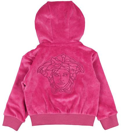 versace fusia cardigain silk back|Versace Fuchsia .